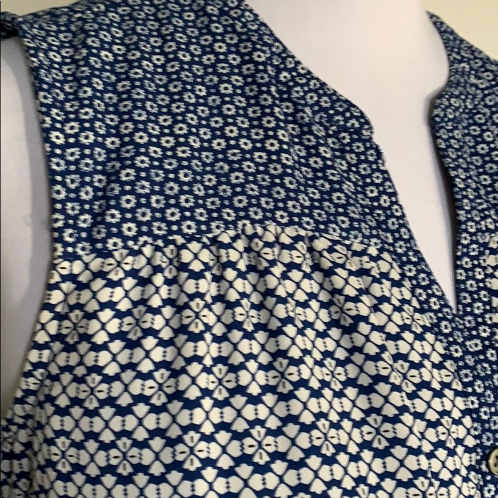 GAP SLEEVELES DRESS WITH POCKETS SIZE L